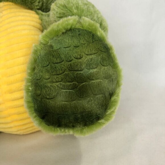 Kellytoy Green Triceratops Dinosaur Xtra Soft Luxe Fur Stuffed Plush Animal - Picture 9 of 13